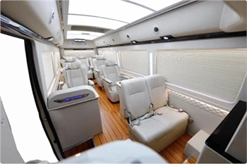 Toyota Coaster 2023 la gen yon KTV entegre ak menm chèz Air ak Alphard!