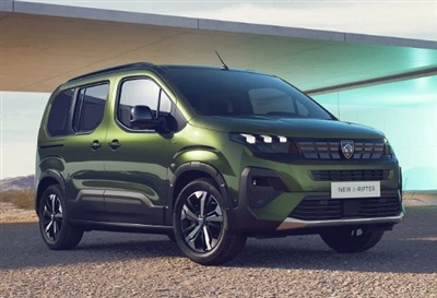 De vèsyon kat ofisyèl Peugeot E-Rifter ki disponib pou pibliye.
