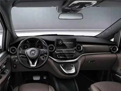 Mercedes-Benz V-Class sedan konsepsyon enteryè fleksib