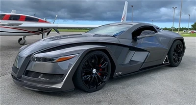 Ki pi inovatè Supercar Vetter Slash la