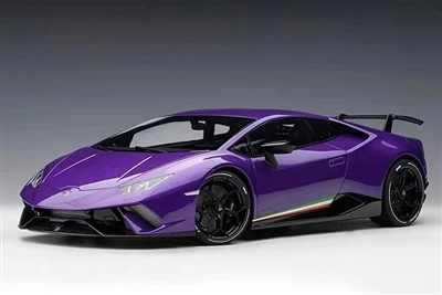 Lamborghini Huracan Performante modifye wou ble-vyolèt